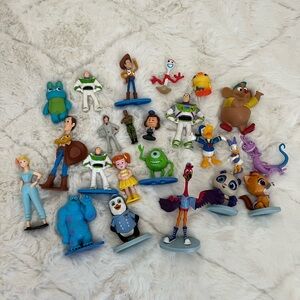 Disney Pixar Toy Story Figures Lot Woody Buzz Jessie Forky Bundle